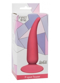 Розовая анальная пробка P-spot Teazer Pink - 12,2 см. - Lola Games - в Сыктывкаре купить с доставкой