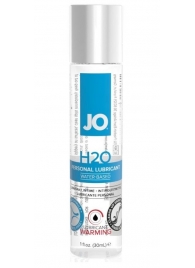 Возбуждающий лубрикант на водной основе JO Personal Lubricant H2O Warming - 30 мл. - System JO - купить с доставкой в Сыктывкаре