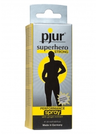 Спрей-пролонгатор длительного действия pjur SUPERHERO Strong Spray - 20 мл. - Pjur - купить с доставкой в Сыктывкаре