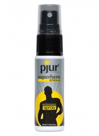 Спрей-пролонгатор длительного действия pjur SUPERHERO Strong Spray - 20 мл. - Pjur - купить с доставкой в Сыктывкаре