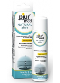 Нейтральный лубрикант на водной основе pjur MED Natural glide - 100 мл. - Pjur - купить с доставкой в Сыктывкаре