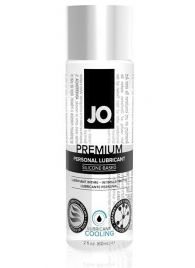 Охлаждающий лубрикант на силиконовой основе JO Personal Premium Lubricant Cooling - 60 мл. - System JO - купить с доставкой в Сыктывкаре