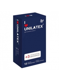 Ультрапрочные презервативы Unilatex Extra Strong - 12 шт. + 3 шт. в подарок - Unilatex - купить с доставкой в Сыктывкаре