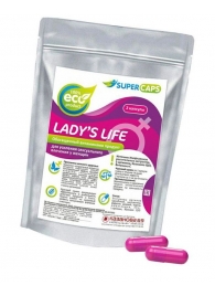 Возбуждающие капсулы Ladys Life - 2 капсулы (0,35 гр.) - SuperCaps - купить с доставкой в Сыктывкаре