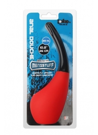 Анальный душ MENZSTUFF 310ML ANAL DOUCHE RED/BLACK - Dream Toys - купить с доставкой в Сыктывкаре