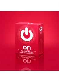 Супертонкие презервативы ON) Super Thin - 3 шт. - ON) - купить с доставкой в Сыктывкаре