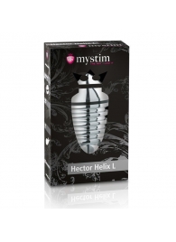 Анальный плаг для электростимуляции Hector Helix Buttplug L - 11,5 см. - MyStim - купить с доставкой в Сыктывкаре