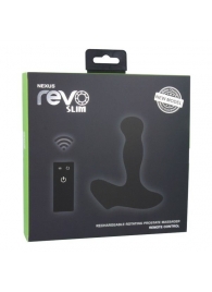 Чёрный перезаряжаемый массажёр предстательной железы NEXUS Revo Slim - Nexus Range - в Сыктывкаре купить с доставкой