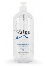 Гель-смазка на водной основе JUSTGLIDE - 1000 мл. - Orion - купить с доставкой в Сыктывкаре