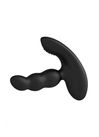 Черный силиконовый стимулятор простаты Levett Nitoc с пультом ДУ - Levett - в Сыктывкаре купить с доставкой