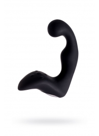 Чёрный изогнутый вибростимулятор простаты Erotist - Erotist Adult Toys - в Сыктывкаре купить с доставкой