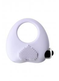 Белое виброкольцо для продления полового акта JOS MOYS - JOS - в Сыктывкаре купить с доставкой