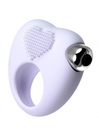 Белое виброкольцо для продления полового акта JOS MOYS - JOS - в Сыктывкаре купить с доставкой