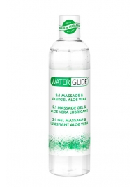 Гель-смазка 2-в-1 MASSAGE   LUBRICANT ALOE VERA - 300 мл. - Waterglide - купить с доставкой в Сыктывкаре