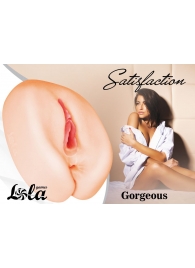 Мастурбатор с 2 тоннелями Satisfaction Gorgeous - Lola Games - в Сыктывкаре купить с доставкой