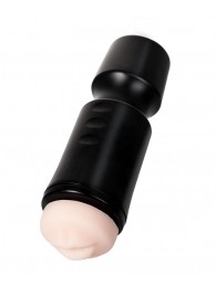 Мастурбатор-ротик A-Toys в черной колбе - A-toys - в Сыктывкаре купить с доставкой