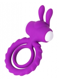 Фиолетовое эрекционное кольцо на пенис JOS  GOOD BUNNY - JOS - в Сыктывкаре купить с доставкой