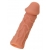 Телесная реалистичная насадка KOKOS Extreme Sleeve 05 с дополнительной стимуляцией - 12,7 см. - KOKOS - в Сыктывкаре купить с доставкой