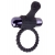 Черное эрекционное виброкольцо Vibrating Silicone Super Ring - Pipedream - в Сыктывкаре купить с доставкой