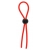 Красное эрекционное лассо с одной бусинкой-утяжкой STRETCHY THICK LASSO - Dream Toys - в Сыктывкаре купить с доставкой