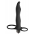Черная вибронасадка для двойного проникновения Flirtini - 15,9 см. - Lola Games - купить с доставкой в Сыктывкаре
