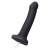 Черный фаллос с имитацией эякуляции Silicon Cum Dildo L - 19,6 см. - Strap-on-me - купить с доставкой в Сыктывкаре
