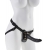 Чёрный с золотом женский страпон Designer Strap-On - Pipedream - купить с доставкой в Сыктывкаре