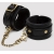 Черные оковы на ноги Bound to You Faux Leather Ankle Cuffs - Fifty Shades of Grey - купить с доставкой в Сыктывкаре