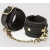 Черные наручники Bound to You Faux Leather Wrist Cuffs - Fifty Shades of Grey - купить с доставкой в Сыктывкаре