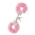 Металлические наручники с розовой меховой опушкой METAL HANDCUFF WITH PLUSH PINK - Dream Toys - купить с доставкой в Сыктывкаре