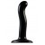 Черный фаллоимитатор-насадка Strap-On-Me P G spot Dildo size S - 16,4 см. - Strap-on-me - купить с доставкой в Сыктывкаре
