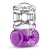 Фиолетовое эрекционное виброкольцо One Night Stand Vibrating C-Ring - Blush Novelties - в Сыктывкаре купить с доставкой