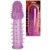Фиолетовая насадка, удлиняющая половой член - 13,5 см. - Toyfa Basic - в Сыктывкаре купить с доставкой