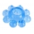 Голубая гелевая насадка-цветок - Toyfa Basic - в Сыктывкаре купить с доставкой