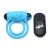 Голубое эрекционное виброкольцо 28X Remote Control Vibrating Cock Ring   Bullet - XR Brands - в Сыктывкаре купить с доставкой