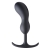 Черный массажер простаты с утяжелителями Premium Silicone Weighted Prostate Plug Large - 18,8 см. - XR Brands - в Сыктывкаре купить с доставкой