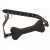 Черный кляп в форме косточки Hound Adjustable Dog Bone Gag - XR Brands - купить с доставкой в Сыктывкаре