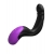 Черно-фиолетовый вибромассажёр простаты Hyper-Pulse P-Spot Massager - Pipedream - в Сыктывкаре купить с доставкой