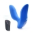 Синий вибромассажер простаты 3,5’’ Remote Control Curve P-spot Massager - 12 см. - Erokay - в Сыктывкаре купить с доставкой