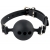 Силиконовый кляп-шар с отверстиями для дыхания Silicone Breathable Ball Gag Small - Pipedream - купить с доставкой в Сыктывкаре