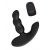 Черный силиконовый стимулятор простаты Levett Nitoc с пультом ДУ - Levett - в Сыктывкаре купить с доставкой