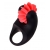 Чёрно-красное эрекционное виброкольцо Erotist - Erotist Adult Toys - в Сыктывкаре купить с доставкой