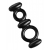 Двойное эрекционное кольцо Dual Stretch To Fit Cock and Ball Ring - XR Brands - в Сыктывкаре купить с доставкой
