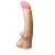 Телесная насадка REAL Standard с усиками на основании - 19 см. - LOVETOY (А-Полимер) - купить с доставкой в Сыктывкаре