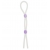Прозрачное эрекционное кольцо-лассо SILICONE LASSO COCK RING DUAL BEADS - NMC - в Сыктывкаре купить с доставкой