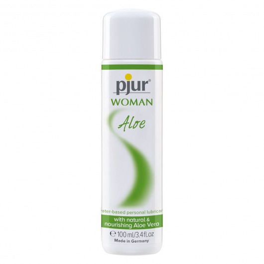 Лубрикант на водной основе pjur WOMAN Aloe - 100 мл. - Pjur - купить с доставкой в Сыктывкаре