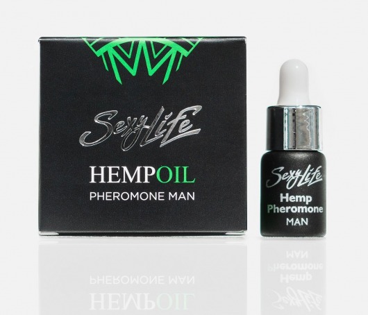 Мужские духи с феромонами Sexy Life HEMPOIL man - 5 мл. -  - Магазин феромонов в Сыктывкаре