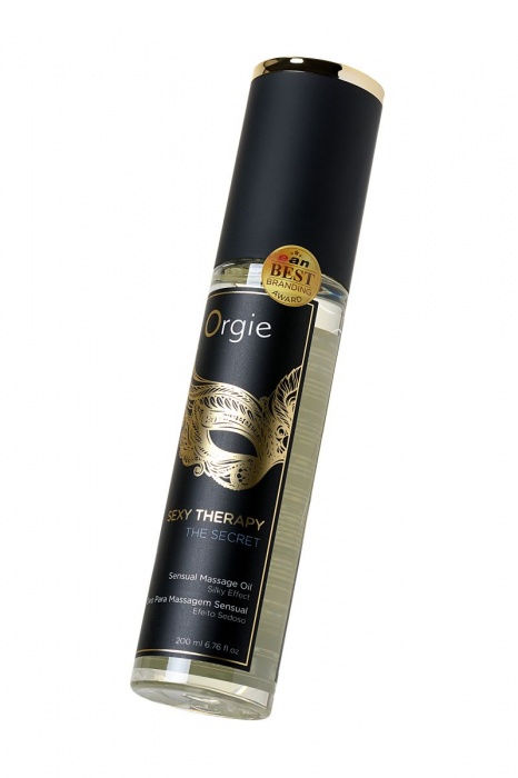 Минеральное массажное масло Orgie Sexy Therapy The Secret - 200 мл. - ORGIE - купить с доставкой в Сыктывкаре