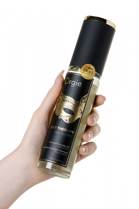 Минеральное массажное масло Orgie Sexy Therapy The Secret - 200 мл. - ORGIE - купить с доставкой в Сыктывкаре