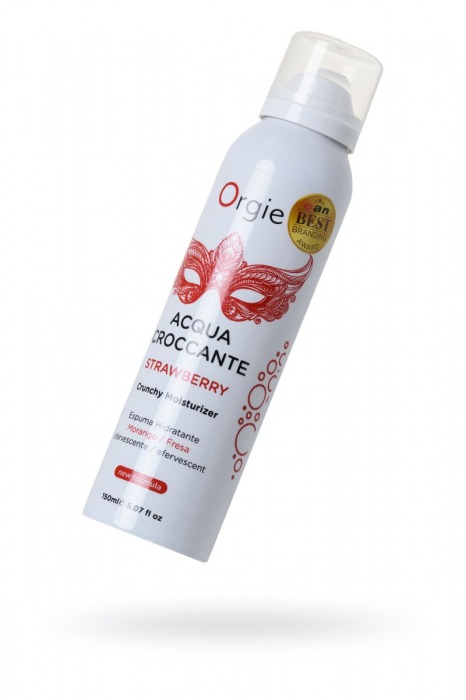 Шипучая увлажняющая пена для чувственного массажа Orgie Acqua Croccante - 150 мл. - ORGIE - купить с доставкой в Сыктывкаре